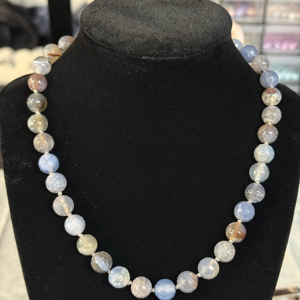Crackle Agate Necklace